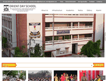 Tablet Screenshot of orientdayschool.org